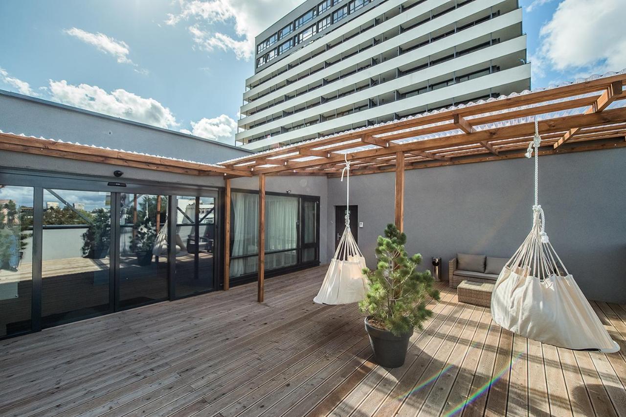 考纳斯Zaliakalnio Terasos Apartamentai公寓式酒店 外观 照片